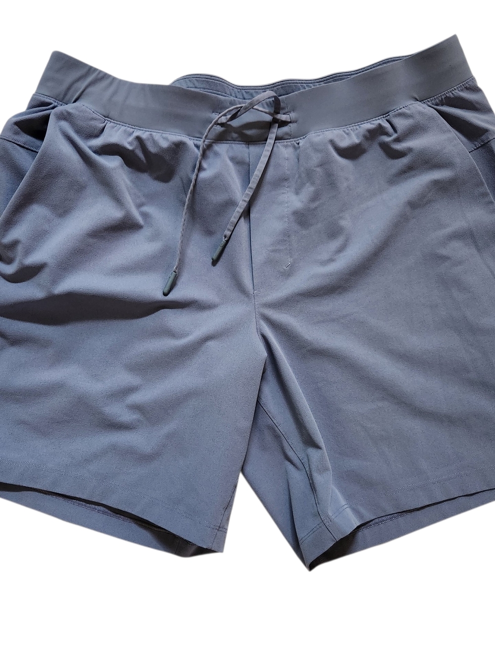 LULULEMON MAN SWEAT SHORT TRUNK LIGHT BLUE XL
